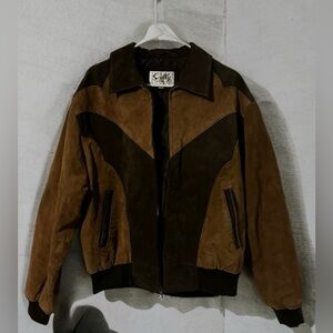 Scully Men's Suede Bomber Jacket New Without Tags